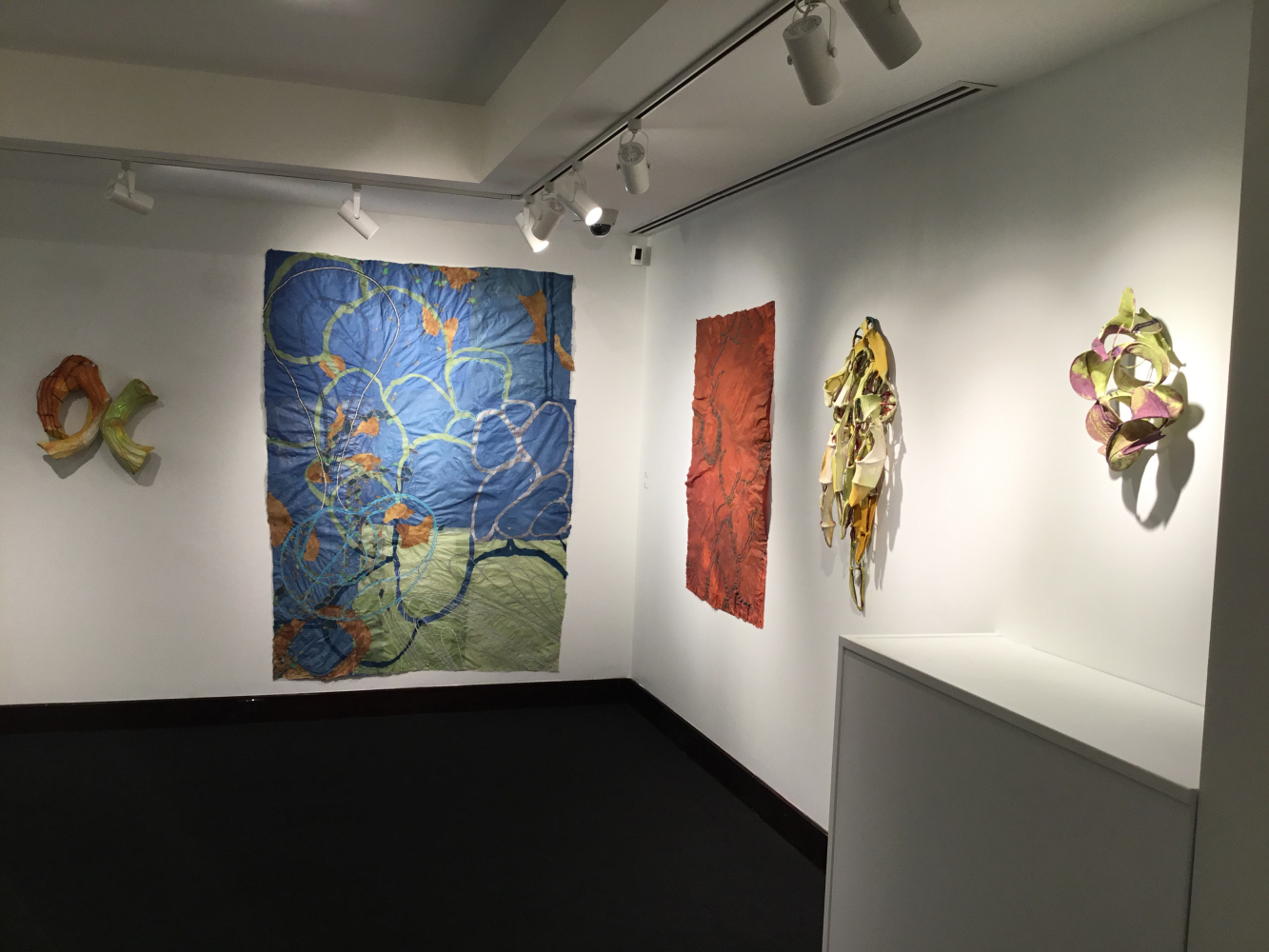 image of paper sculpture and drawings